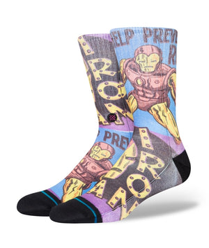 Stance Adult Marvel Iron Man Prevent Rust Socks