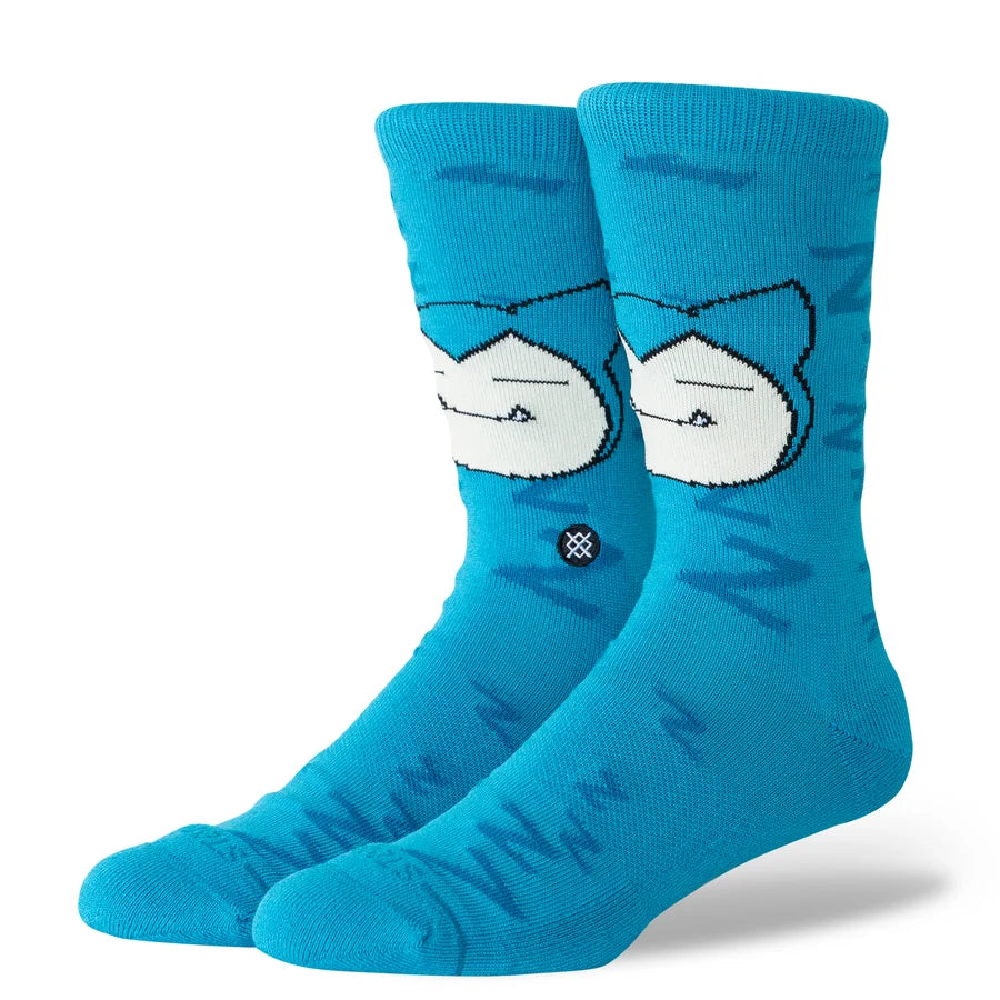 Stance Senior Snorlax Sleepy Pokemon Socks