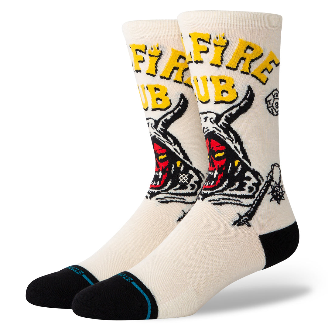 Stance Adult Stranger Things Hellfire Crew Socks