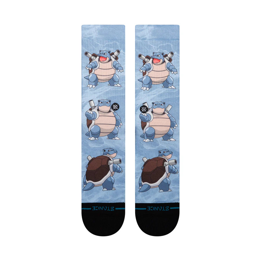 Stance Pokeman Blastoise Crew Sock