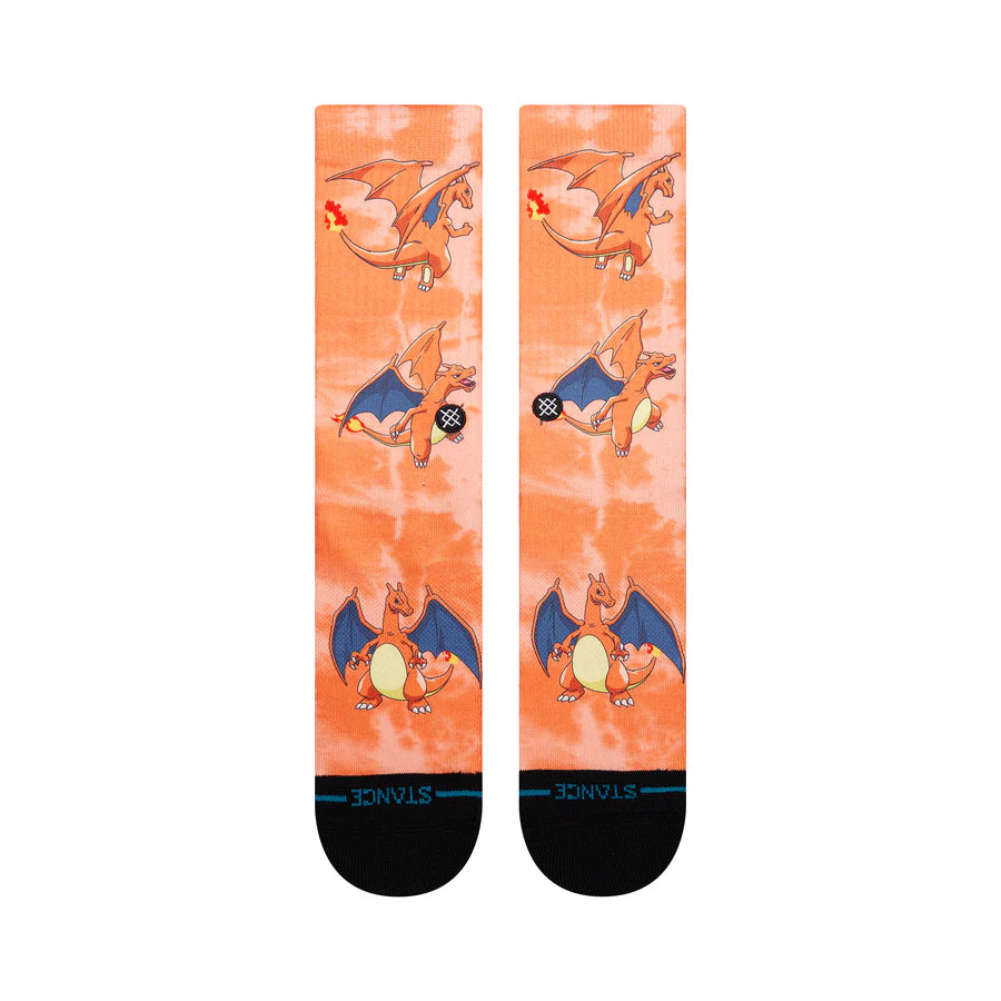Stance Pokeman Charizard Crew Sock