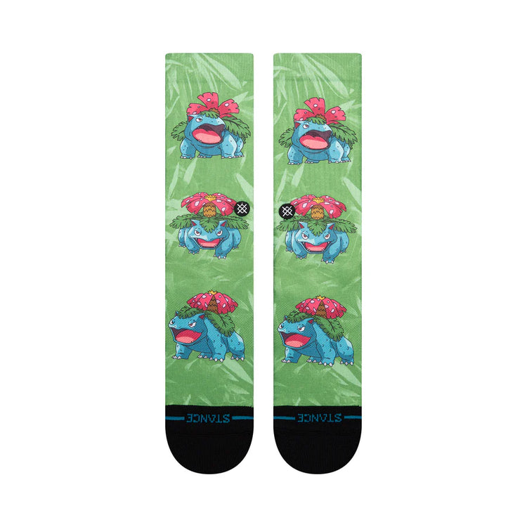 Stance Pokeman Venusaur Crew Sock