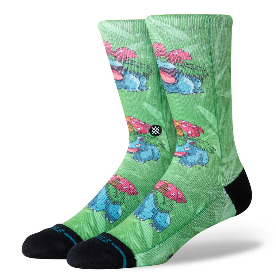 Stance Pokeman Venusaur Crew Sock