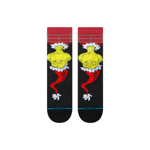 Stance Kids Grinch Down The Chimney Christmas Socks