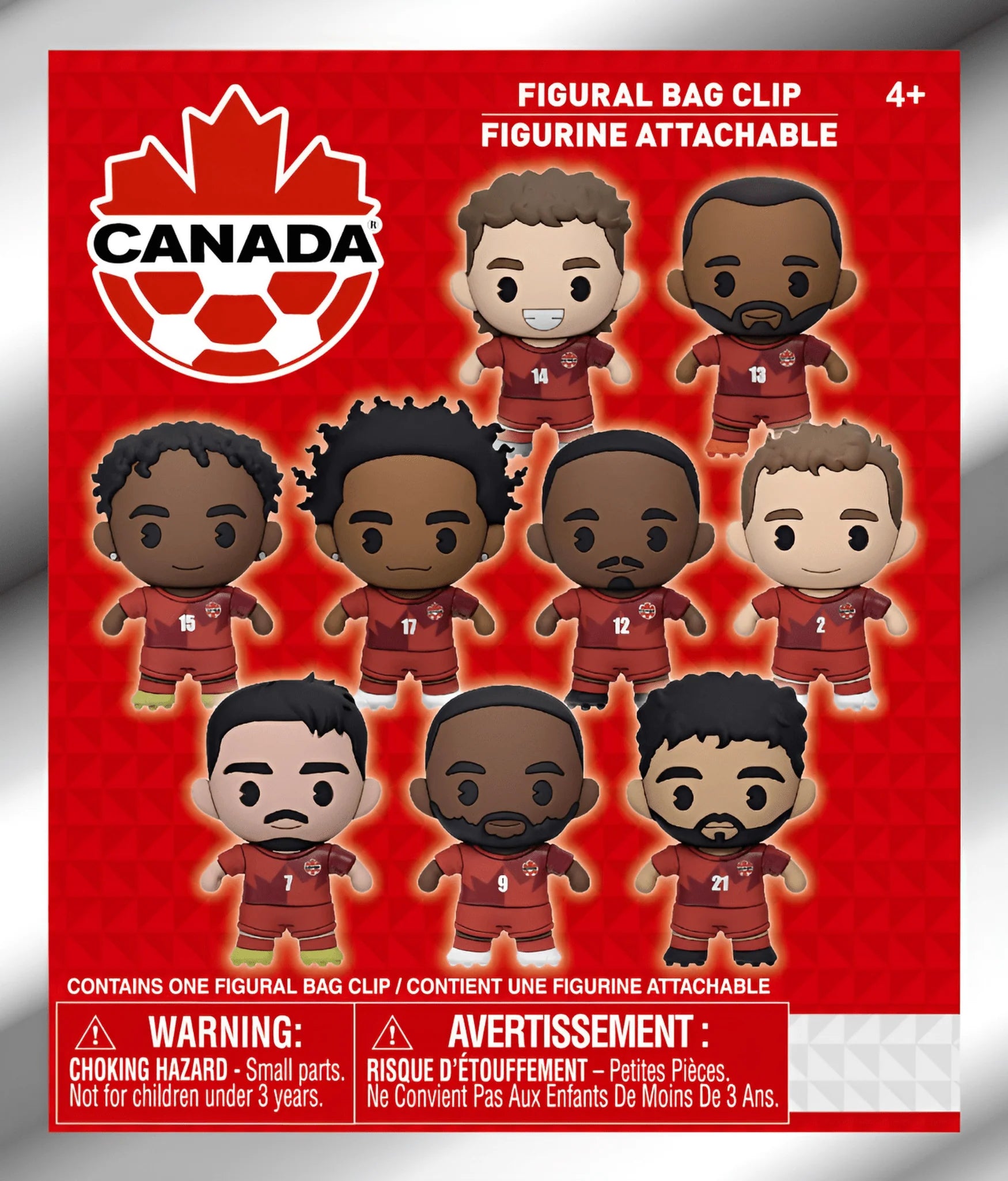Grosnor Team Canada Soccer Player Bag Clip