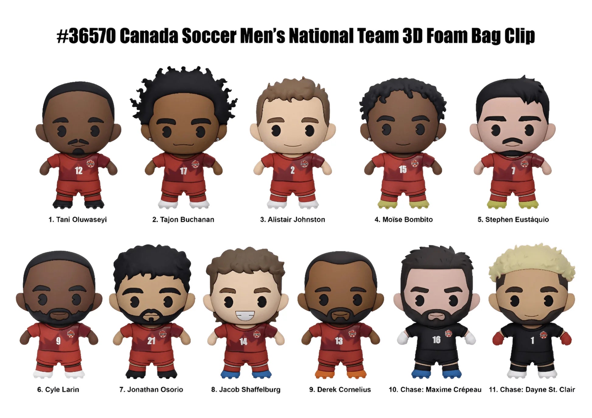 Grosnor Team Canada Soccer Player Bag Clip
