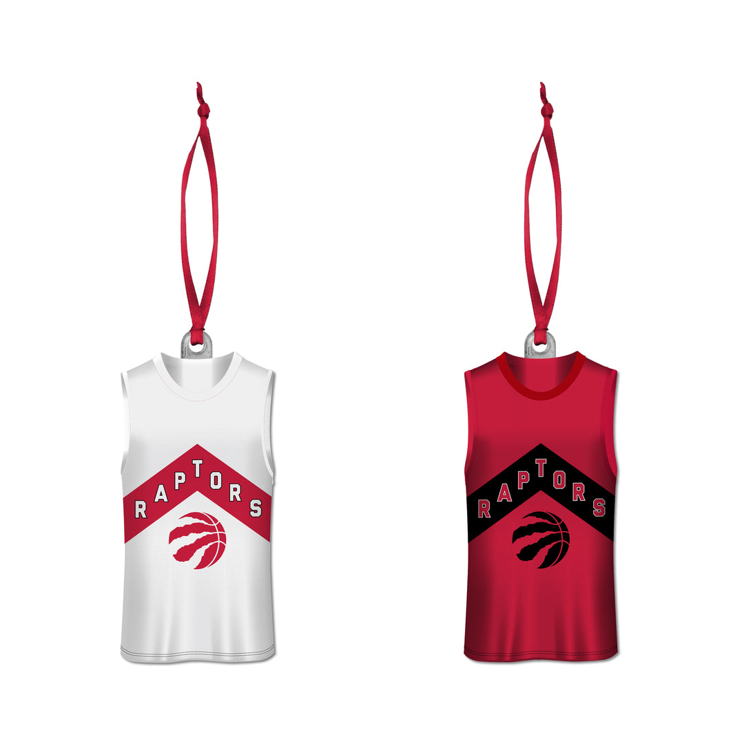 The Sports Vault NBA Toronto Raptors 2 Pack Jersey Ornaments