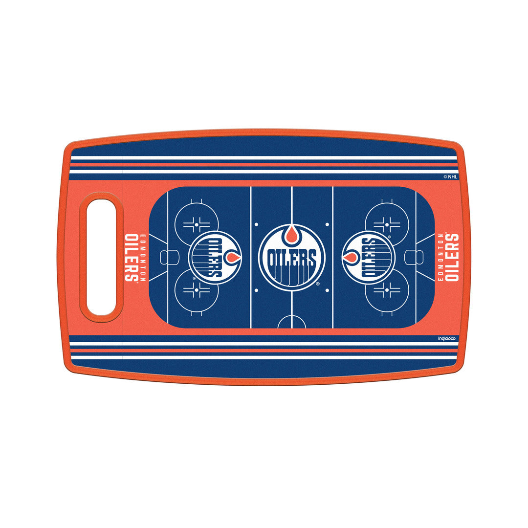 The Sports Vault NHL Edmonton Oilers Cutting Board