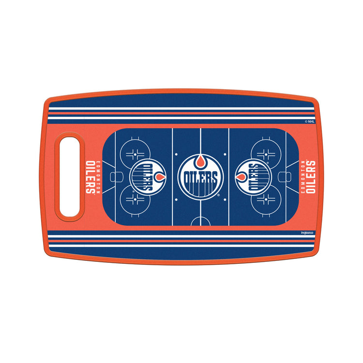 The Sports Vault NHL Edmonton Oilers Cutting Board