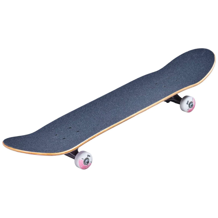 The Verb Marble Dip Complete Skateboard 7.75" Pink/Blue