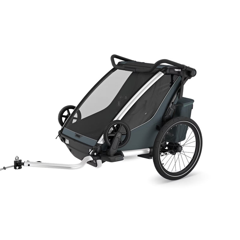 Thule Chariot Cross 2 Double Child Trailer Dark Slate double