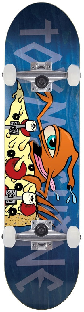 Toy Machine Pizza Sect Complete Skateboard 7.75" Blue