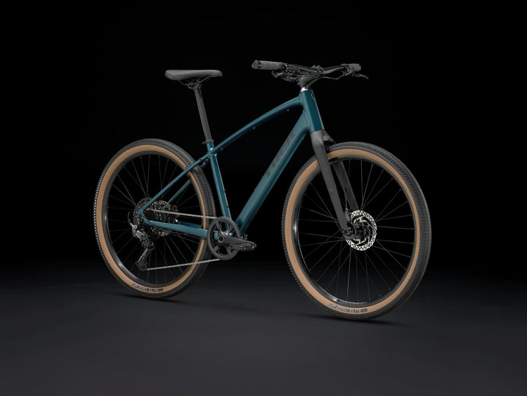 Trek Dual Sport 3 (Gen 5) Urban Commuter Bike 2024 Dark Aquatic