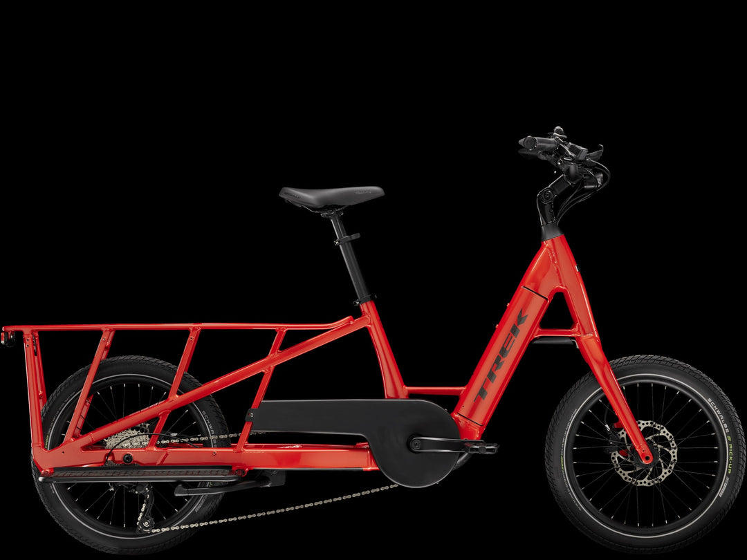 Trek Fetch+ 2 Compact Electric Cargo Bike 2025 Lava