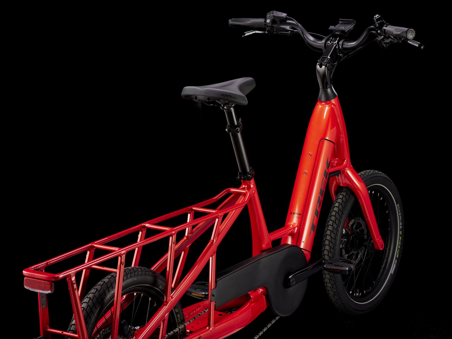 Trek Fetch+ 2 Compact Electric Cargo Bike 2025 Lava