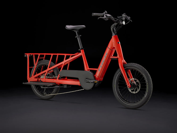 Trek Fetch+ 2 Compact Electric Cargo Bike 2025 Lava