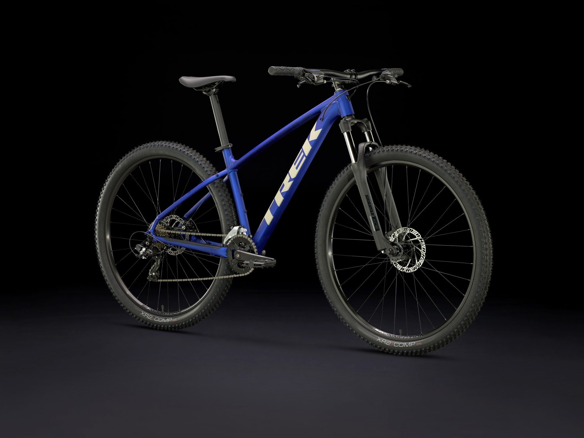 Trek Marlin 4 (Gen 2) Hardtail Mountain Bike 2024 Matte hex blue