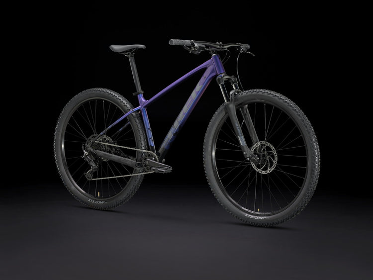 Trek Marlin 5 (Gen 3) Hardtail Mountain Bike 2024 Purple Flip to Trek Black Fade