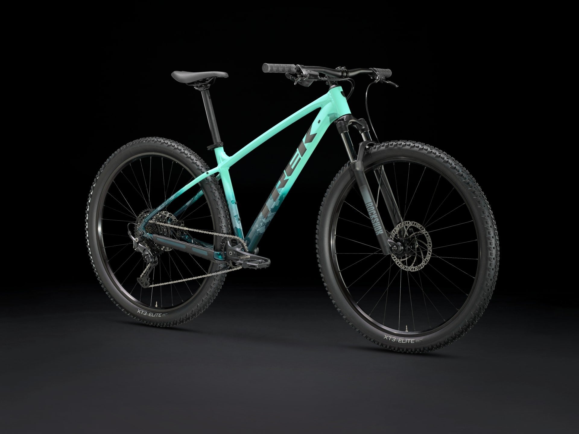 Trek Marlin 6 (Gen 3) Hardtail Mountain Bike 2024 Maimi Green to Dark Aquatic Fade