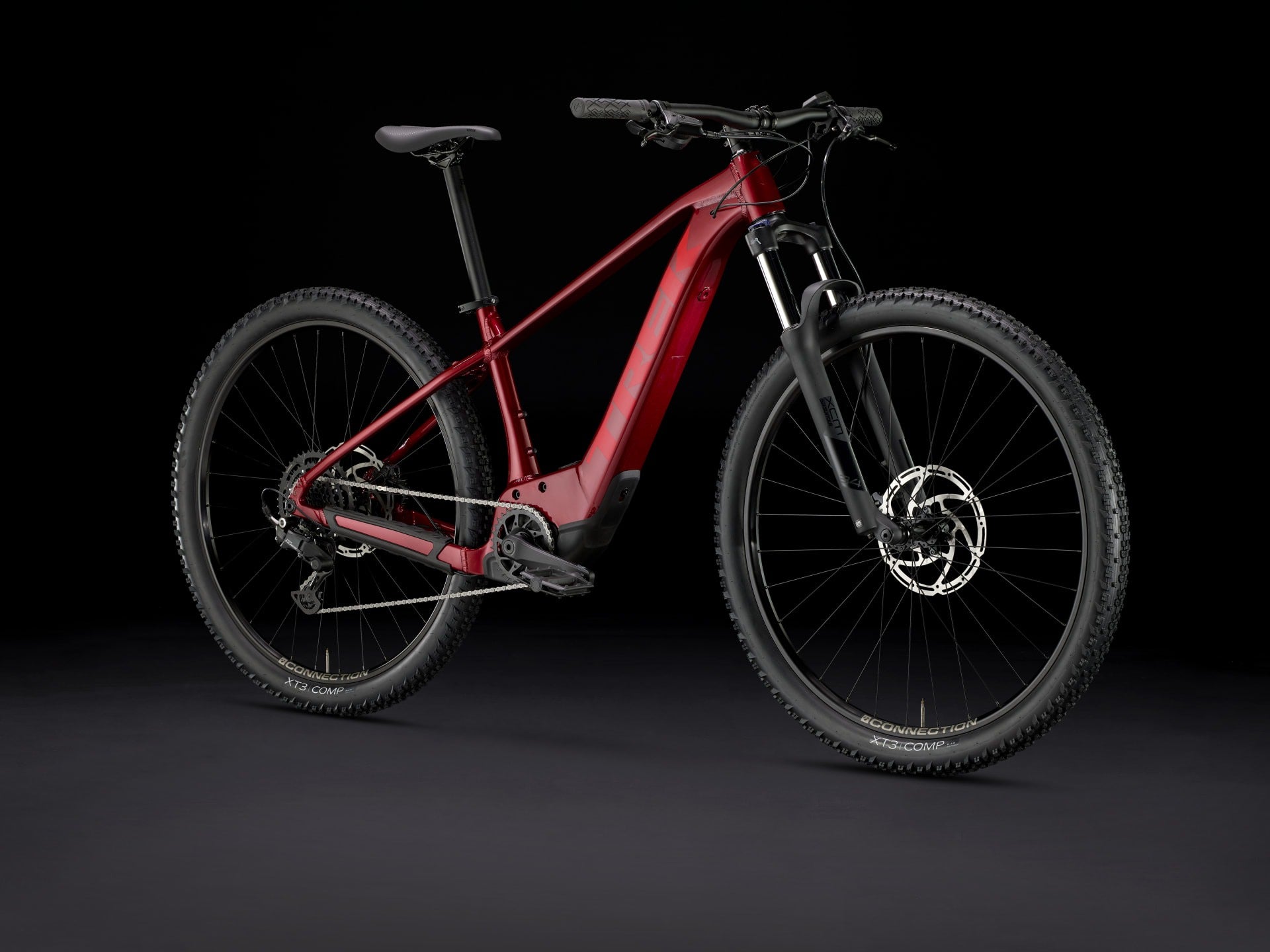 Trek Marlin+ 6 Hardtail Electric Mountain Bike 2024 Crimson