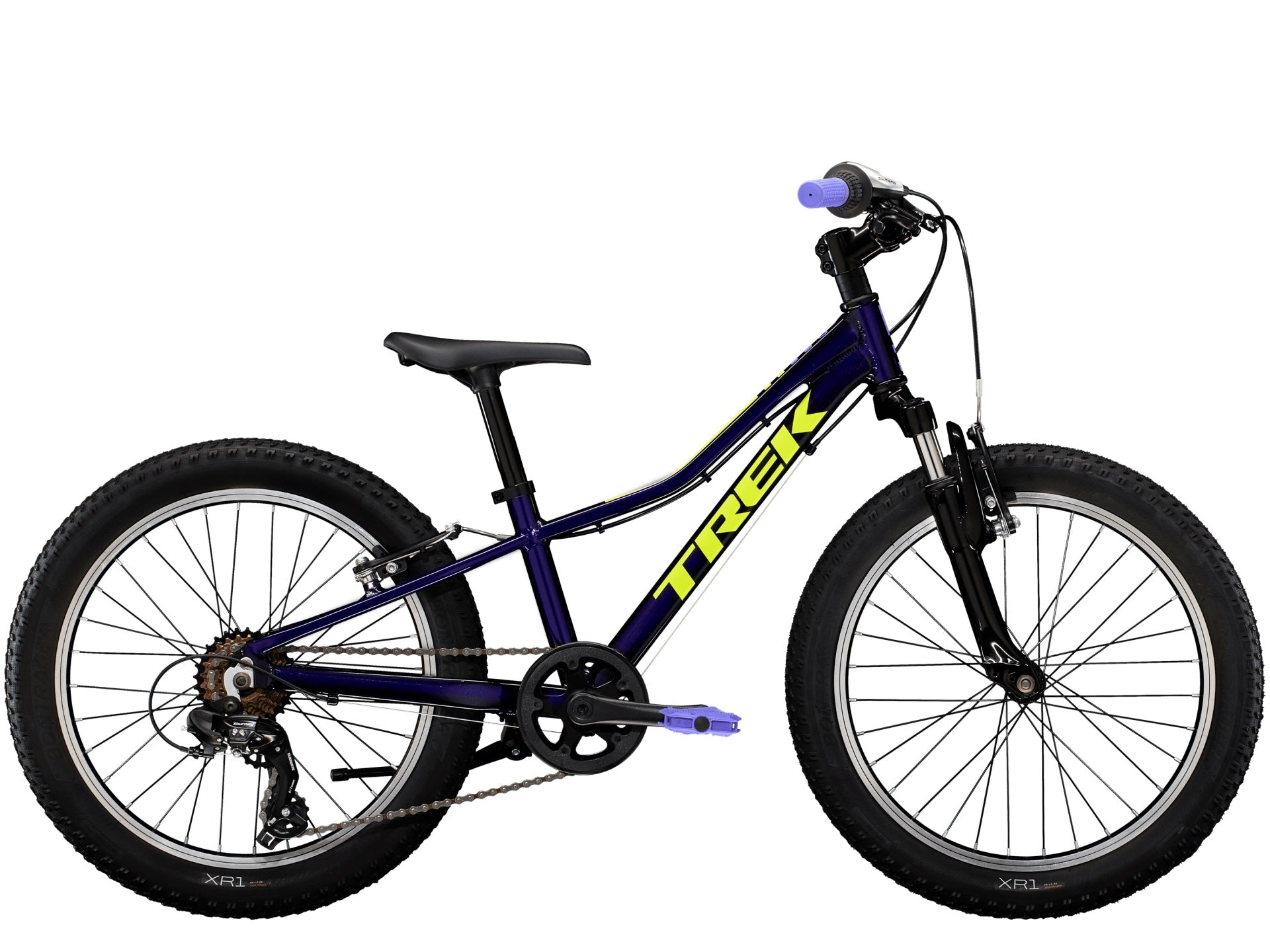 Trek Precaliber 20 7-Speed Kids Bike 2024 Purple Abyss