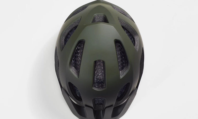 Trek Rally WaveCel Mountain Bike Helmet Black Olive Grey
