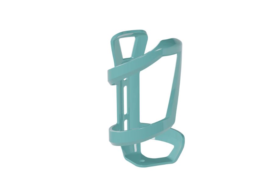 Trek Right Side Load Recycled Water Bottle Cage Gloss Blue Sage