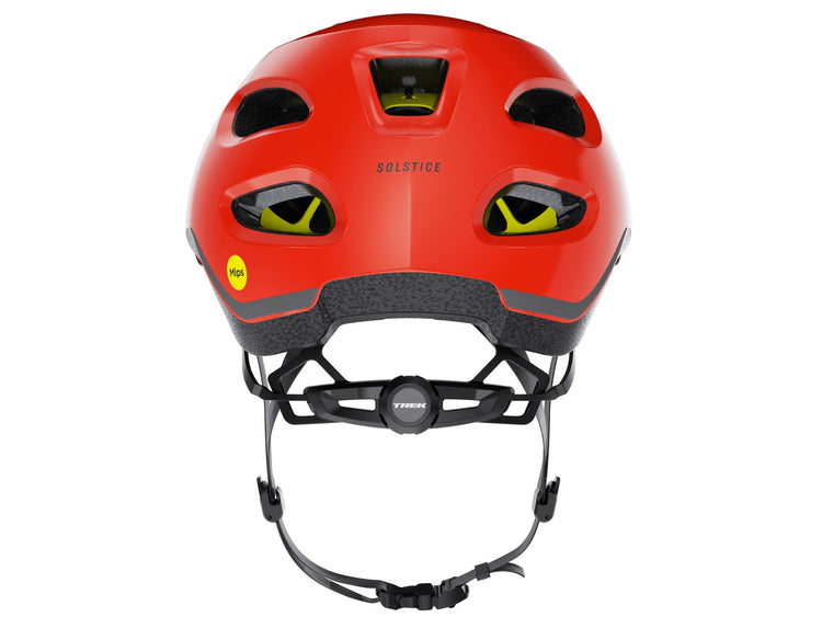 Trek Solstice MIPS Bike Helmet Radioactive red