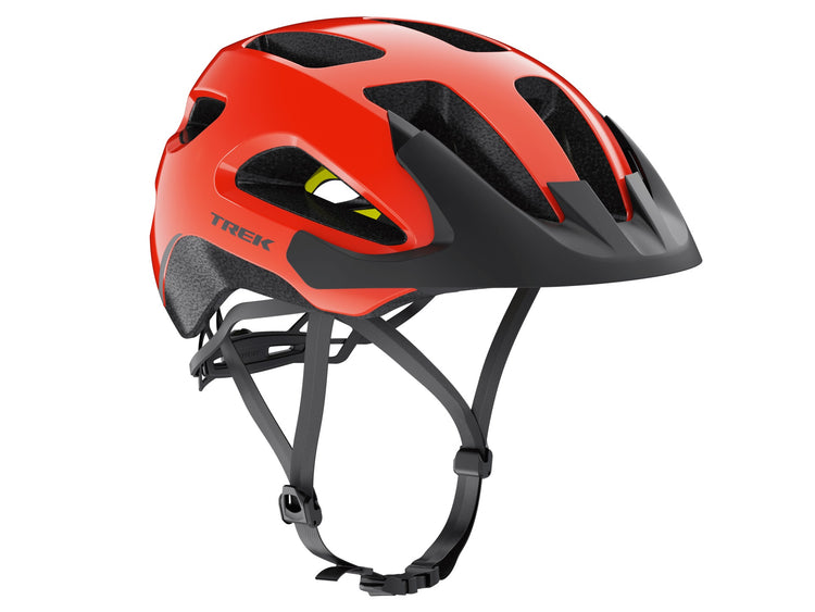 Trek Solstice MIPS Bike Helmet Radioactive Red