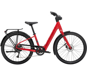 Trek Verve+ 1 Lowstep LT Electric Bike 2024 Viper Red