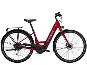 Trek Verve+ 3 Lowstep Electric Bike 2023 Rage Red Large