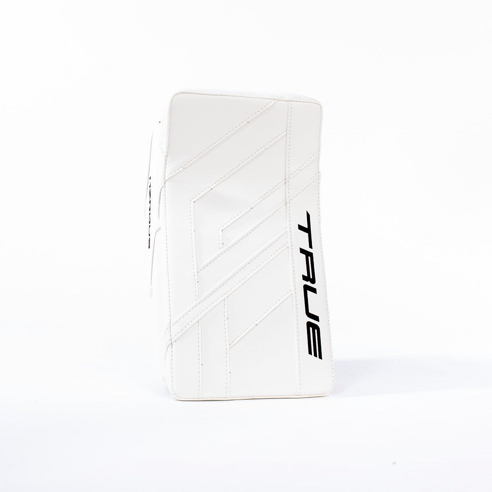 True Lefevre Senior HZRDUS PX4 Hockey Goalie Blocker White FR