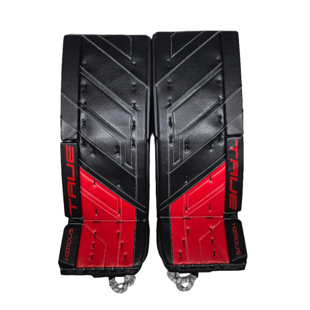 True Lefevre Senior HZRDUS PX4 Hockey Goalie Pad Black Red