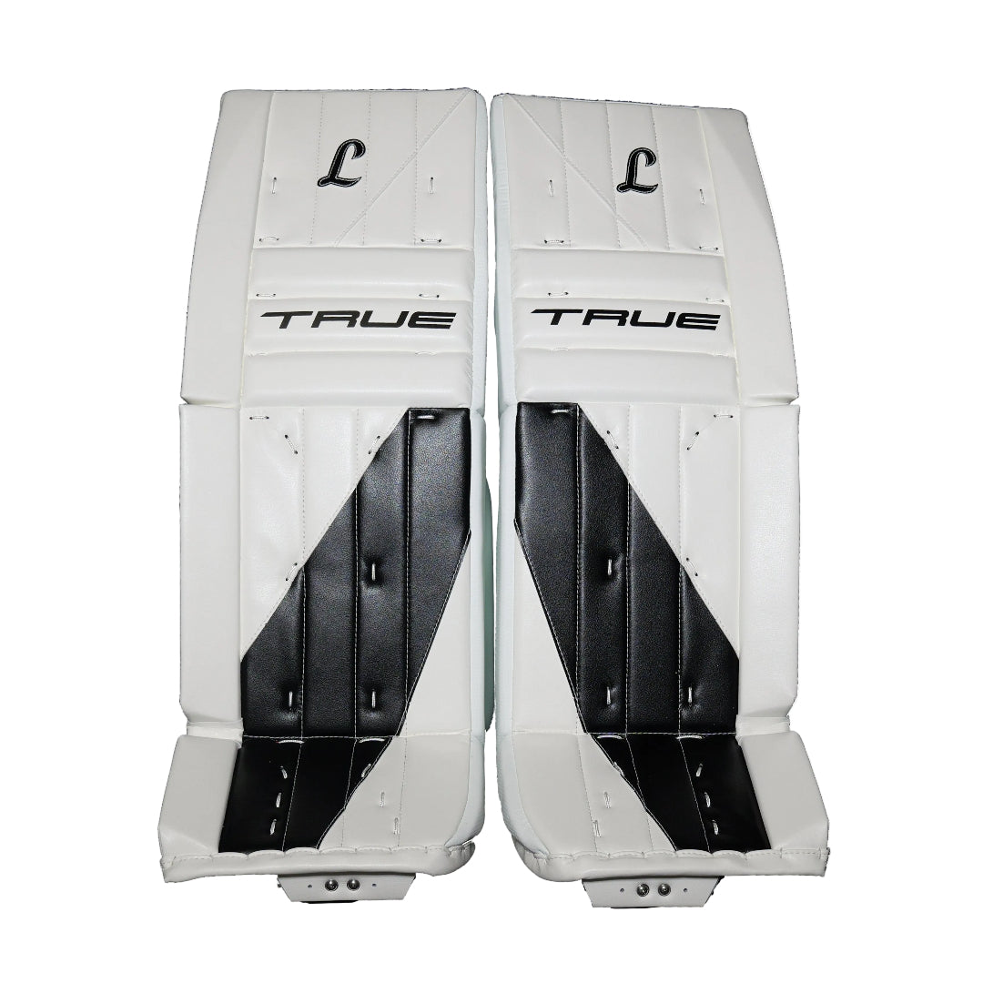 True Senior HZRDUS PX4-L95 Hockey Goalie Pad White Black