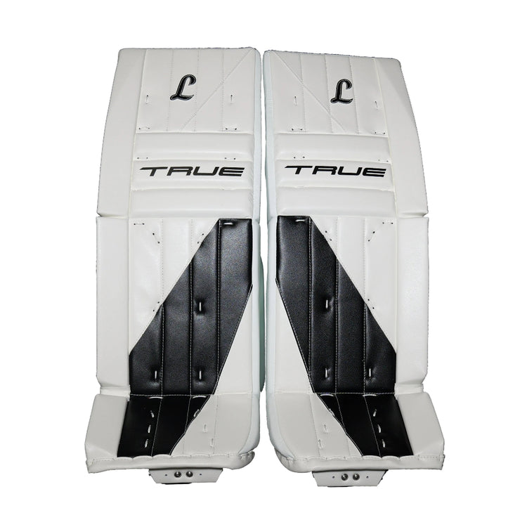 True Senior HZRDUS PX4-L95 Hockey Goalie Pad White Black