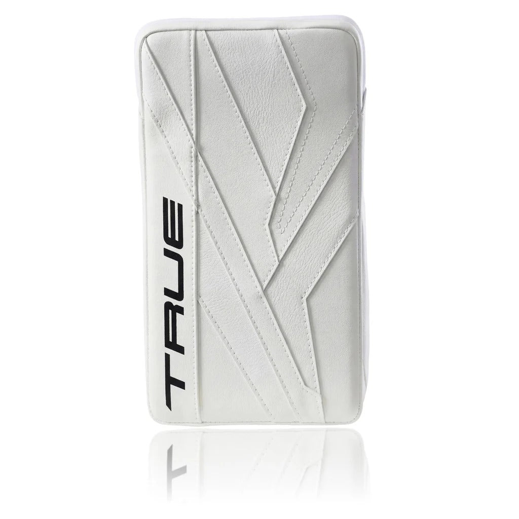 True Senior Catalyst 7X6 Hockey Goalie Blocker White