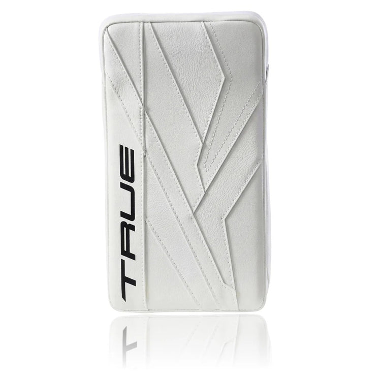 True Senior Catalyst 7X6 Hockey Goalie Blocker White