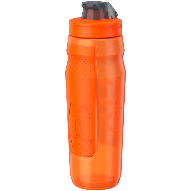 Under Armour Playmaker Squeeze Water Bottle 32oz Blaze Orange