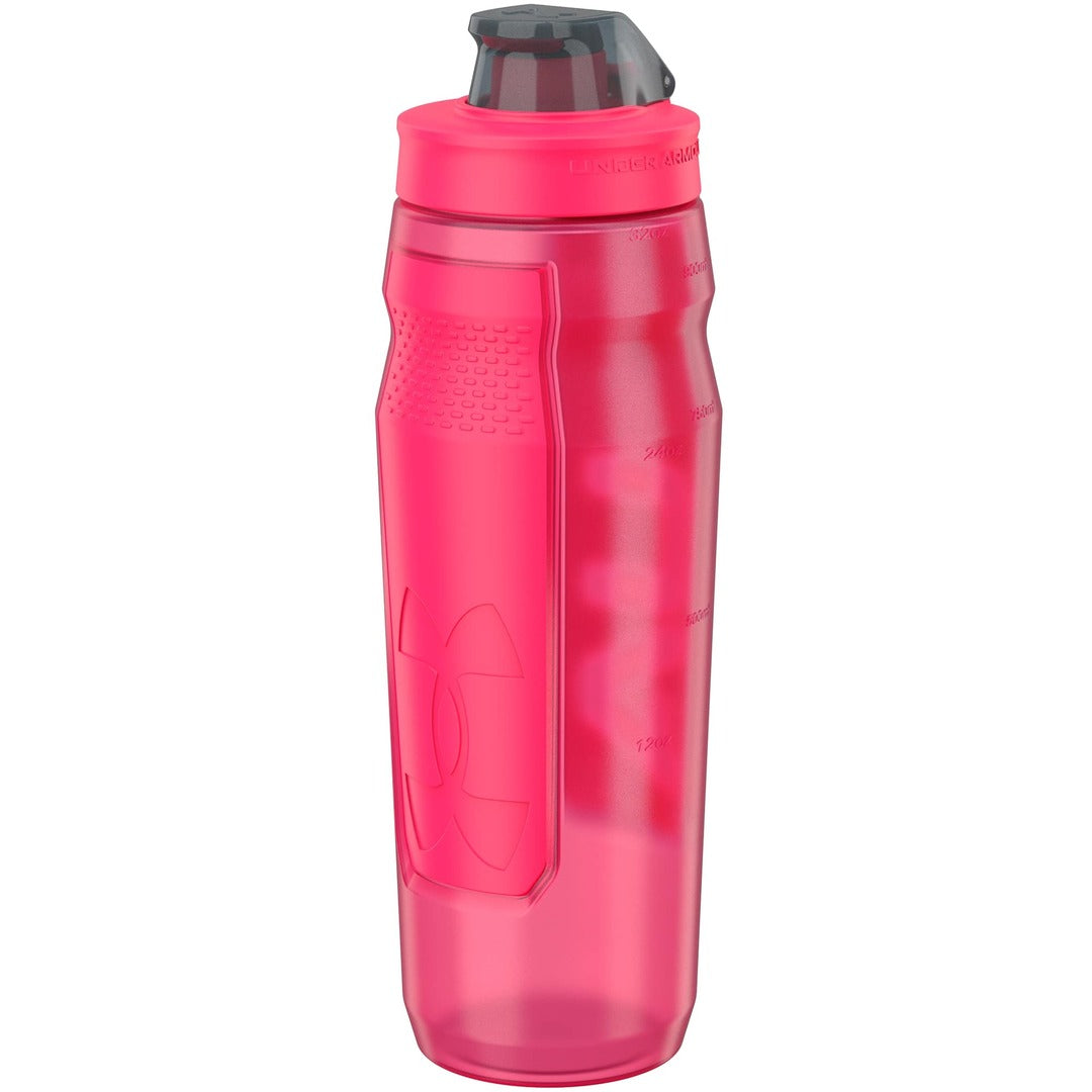 Under Armour Playmaker Squeeze Water Bottle 32oz Penta Pink