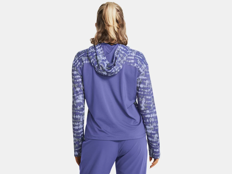 Under Armour Women's Iso-Chill Shorebreak Hoodie Blue Multi