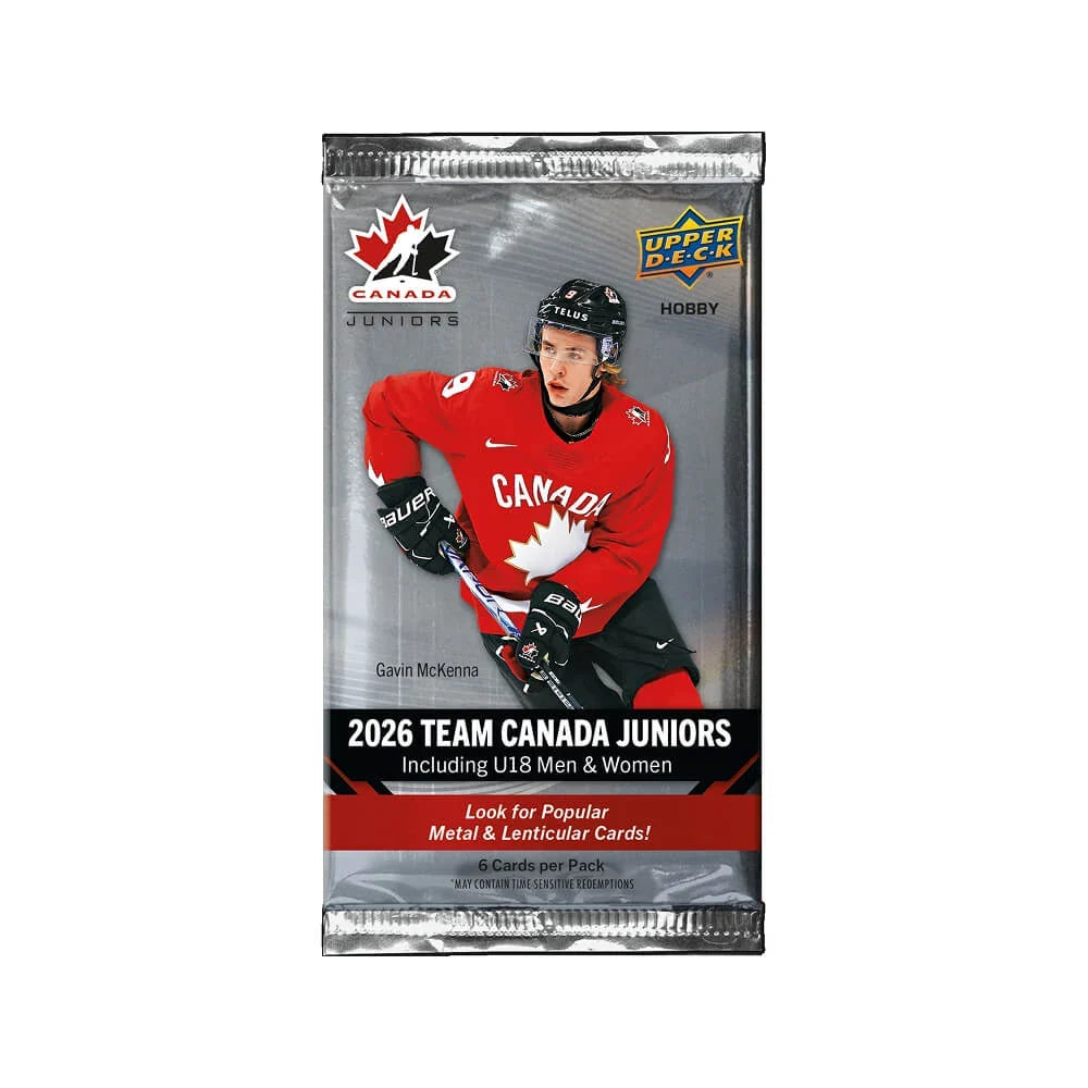 Upper Deck 2026 Team Canada Juniors Hockey
