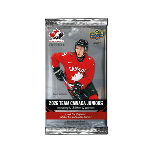 Upper Deck 2026 Team Canada Juniors Hockey
