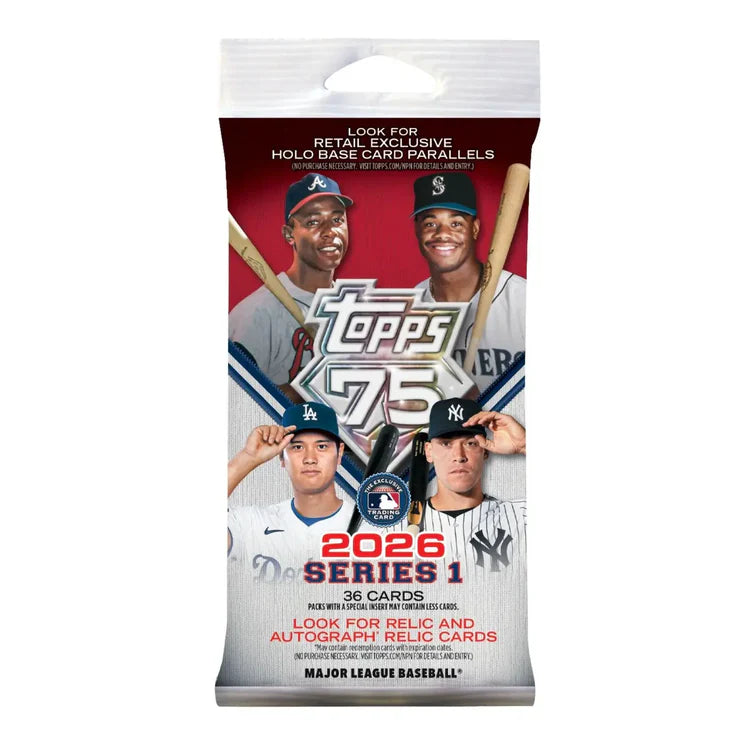 Upper Deck MLB Fat Pack Baseball Cards 2026