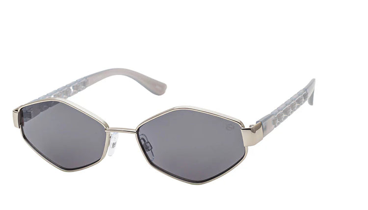 Urban Element Butchart Sunglasses Silver/Smoke Flash
