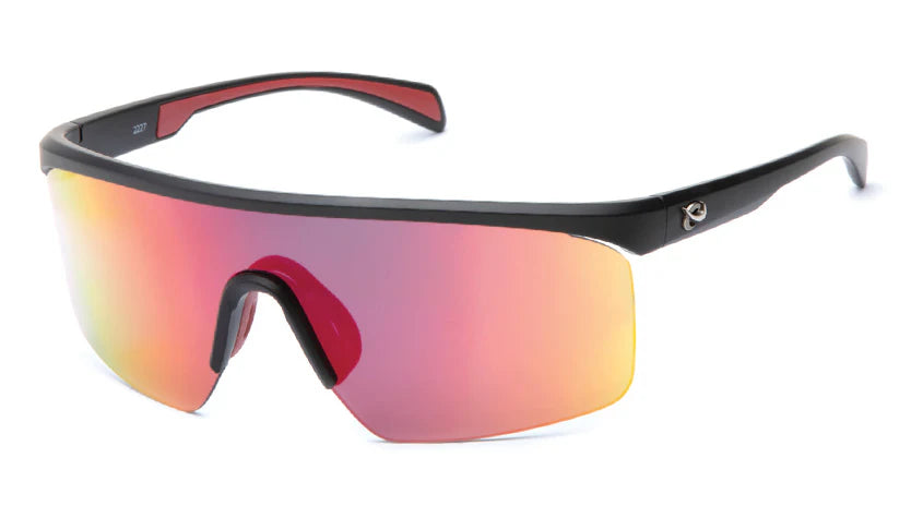 Urban Element Ego Sunglasses Matte Black/Red Revo
