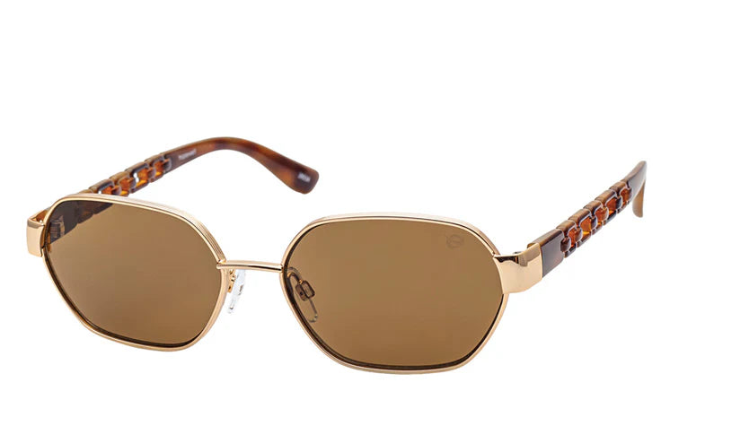 Urban Element Hopewell Sunglasses Gold/Brown
