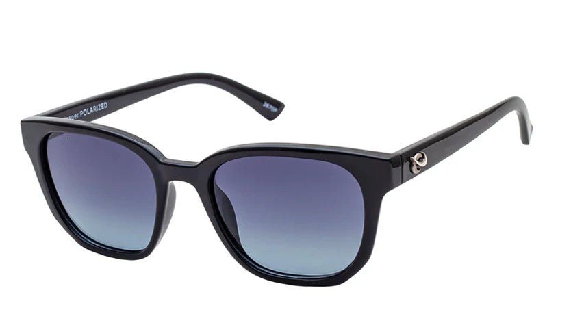 Urban Element Jasper Polarized Sunglasses Black/Smoke Gradient
