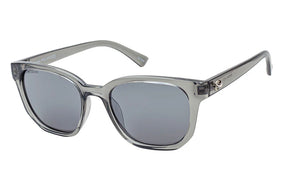 Urban Element Jasper Polarized Sunglasses Crystal Grey/Smoke Mirror
