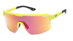 Urban Element Queen Sunglasses Matte Neon Yellow/Red
