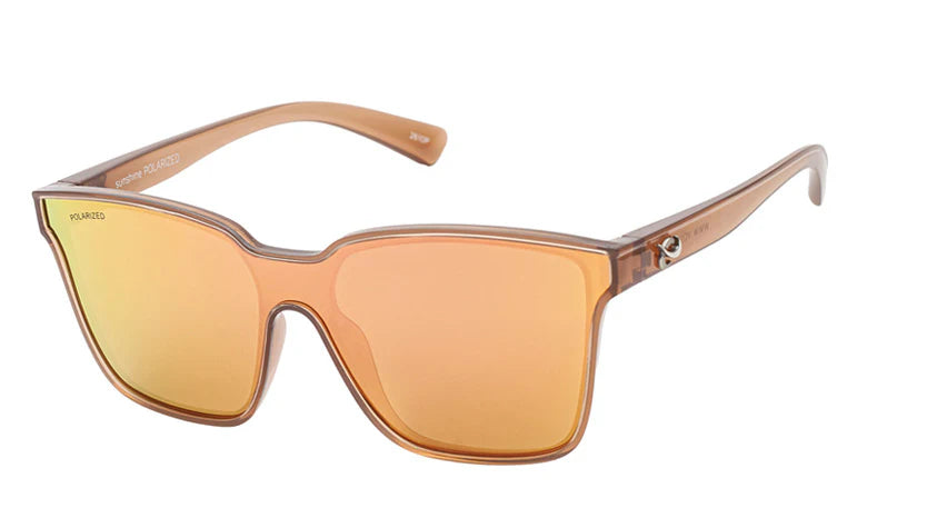 Urban Element Sunshine Polarized Sunglasses Crystal Taupe/Rose Gold Revo
